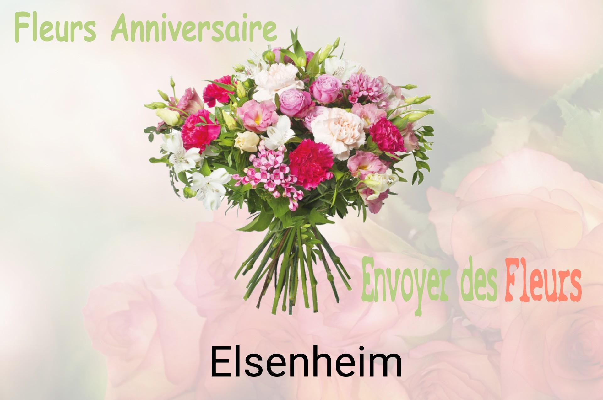 Bouquet de fleurs d’anniversaire livré à Elsenheim